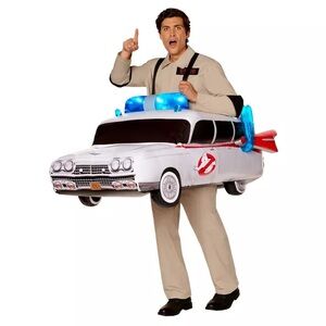 Adult Light-Up Ecto-1 Inflatable Ride Along Costume